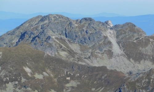 Zdjecie SOWACJA / tatry wysokie / Krywa  / widok Z Krywania na urwisko ze winicy na Zawrat