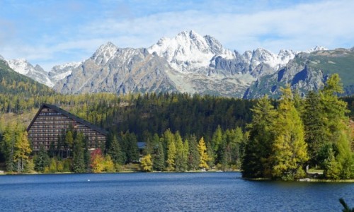 Zdjcie SOWACJA /  Wysokie Tatry / Strbske pleso  / Widok na Dolin Zomisk