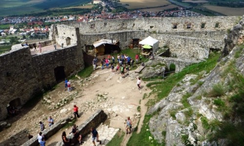 Zdjcie SOWACJA / Spisz / okolice Spiskiego Podgrodzia / Zamek Spiski