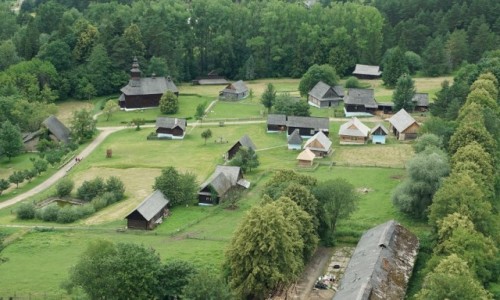 Zdjęcie SłOWACJA / Spisz / Stara Lubownia / Skansen