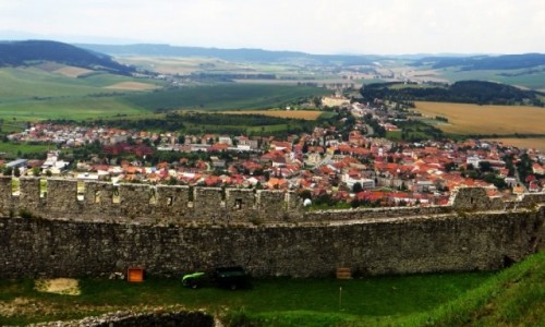 Zdjcie SOWACJA / Spisz / okolice Spiskiego Podgrodzia / widok z zamku