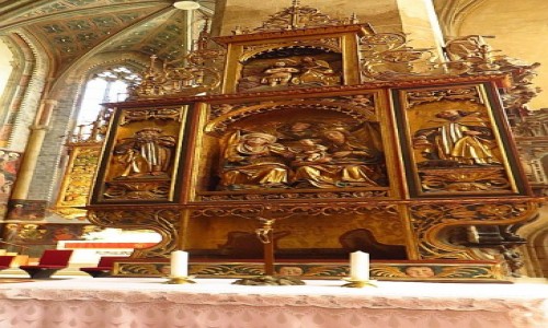 Zdjcie SOWACJA / Spisz / Lewocza / koci w. Jakuba otarz 