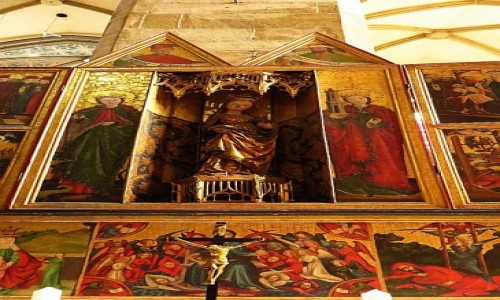 Zdjcie SOWACJA / Spisz / Lewocza / koci w. Jakuba otarz 