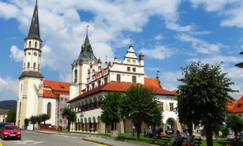 Zdjcie SOWACJA / Spisz / Lewocza / rynek