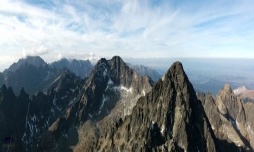Zdjecie SOWACJA / Wysokie Tatry. / omnica 2634 m. / Panorama z omnicy 2634 m.