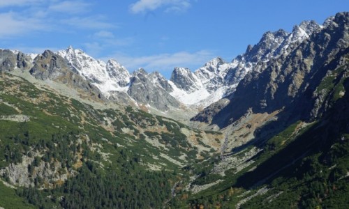 Zdjecie SOWACJA / Wysokie Tatry / . / Widok znad Popradzkiego Stawu