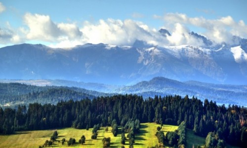 Zdjcie SOWACJA / Kiemark / Stara Wie Spiska / Tatry Bielskie budz si o wicie