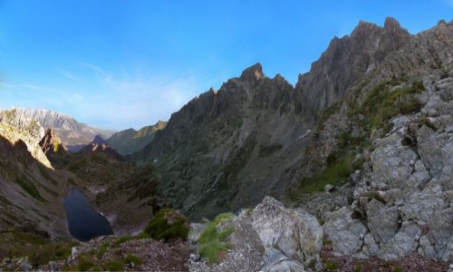 Zdjecie SOWACJA / Maa Wysoka. / Polski Grzebie. / Panorama z Polskiego Grzebienia 2200 m.w kierunku pnocnym.