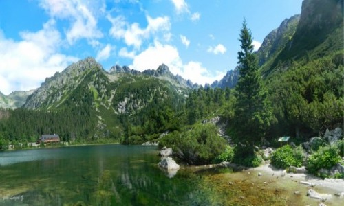 Zdjcie SOWACJA / Wysokie Tatry. / Popradzki Staw. / Nad Popradzkim Stawem.