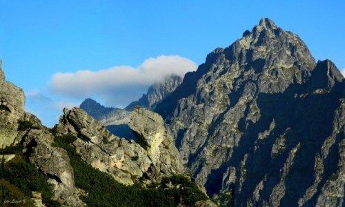 Zdjęcie SłOWACJA / Wysokie Tatry. / Szlak na Sławkowski Szczyt. / Pośrednia Grań.
