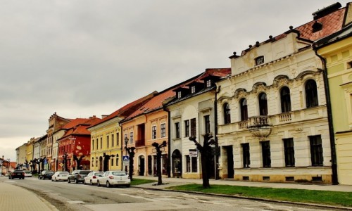 Zdjcie SOWACJA / Kraj preszowski / Lewocza / Lewoczaskie kamieniczki