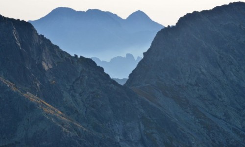 Zdjcie SOWACJA / Tatry Wysokie / Koprovy Stit / Z teleobiektywem na Koprovym