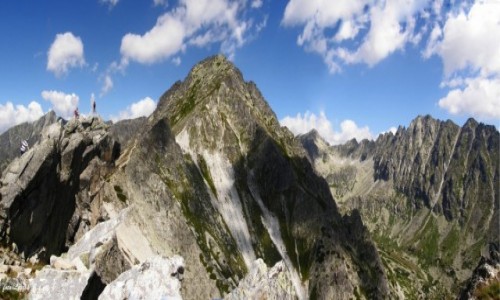 Zdjcie SOWACJA / Wysokie Tatry. / Skrajne Solisko. / Panorama ze Skrajnego Soliska.