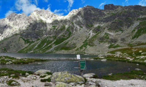 Zdjęcie SłOWACJA / Wysokie Tatry. / Szlak na Koprowy Wierch. / Wielki Hińczowy Staw w Hińczowej Dolinie