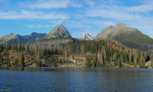 Zdjęcie SłOWACJA / Wysokie Tatry. / Szczyrbski Staw. / Jesień nad Szczyrbskim Stawem 2.