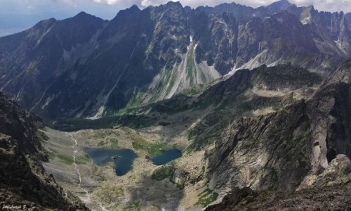 Zdjcie SOWACJA / Wysokie Tatry. / Szlak na Rysy. / abie Stawy Miguszowieckie (2z3)