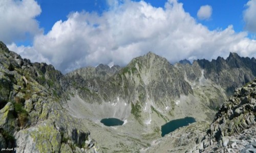 Zdjecie SOWACJA / Wysokie Tatry. / Bystra awka. / Ze szlaku na Bystr awk 1.