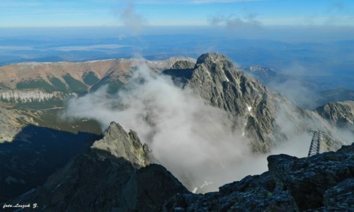 Zdjecie SOWACJA / Wysokie Tatry. / omnica 2634 m. / Kiemarski z omnicy.