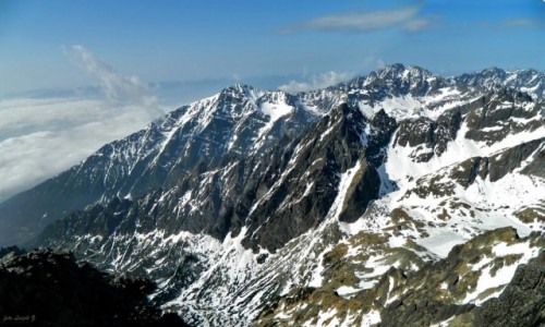 Zdjecie SOWACJA / Wysokie Tatry. / omnica 2634 m. / Z omnicy.