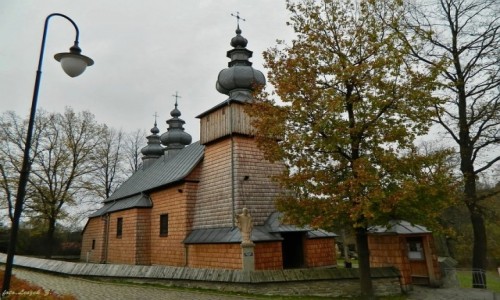 Zdjecie POLSKA / pow. nowosdecki. / gmina Grybw. / Binczarowa - cerkiew w. Dymitra.