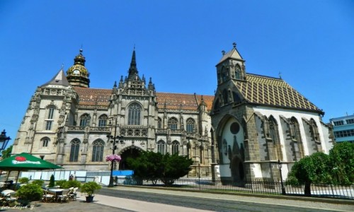 Zdjcie SOWACJA / kotlina Koszycka. / Koszyce  / Koszyce - Katedra w. Elbiety i Kaplica w. Michaa.