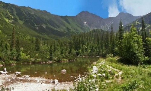 Zdjcie SOWACJA / Wysokie Tatry. / Rohackie Stawy. / Czarna Maka pod Rohaczami.