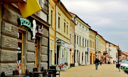 Zdjcie SOWACJA / Kraj koszycki / Nowa Wie Spiska / Uliczka