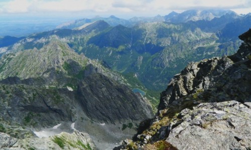 Zdjcie SOWACJA / Wysokie Tatry. / Rysy 2503 m. / Widok ze Sowackich Rysw w stron Tatr Bielskich.