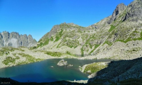 Zdjecie SOWACJA / Wysokie Tatry. / Szlak na Rysy. / abie Stawy Miguszowieckie.