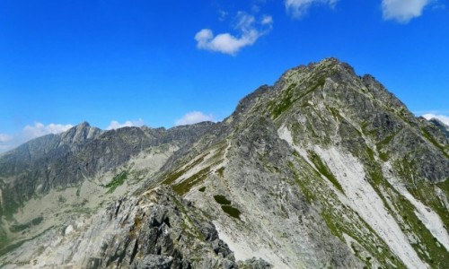 Zdjcie SOWACJA / Wysokie Tatry. / Skrajne Solisko. / Krywa i Porednie Solisko ze Skrajnego Soliska.