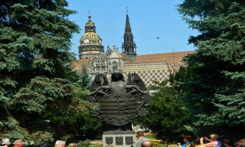 Zdjcie SOWACJA / kraj koszycki. / pow. preszowski. / Herb Koszyc.