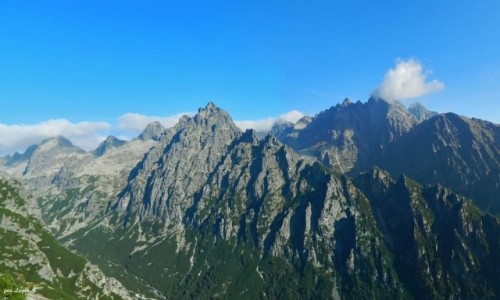Zdjęcie SłOWACJA / Wysokie Tatry. / Slavkovska Vyhliadka Maksymiliana. / Na Sławkowskiej Kazalnicy Maksymiliana