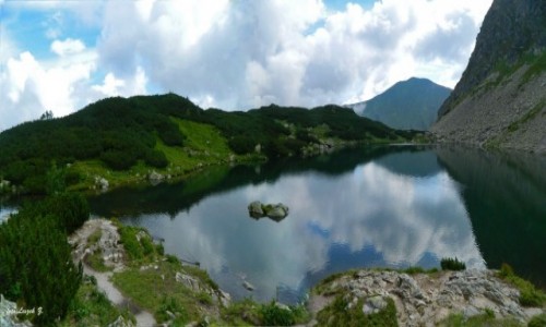 Zdjcie SOWACJA / Wysokie Tatry. / Dolina Rohacka. / Wyni Staw Rohacki (Zadni Staw Rohacki).