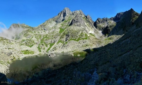 Zdjcie SOWACJA / Wysokie Tatry. / Szlak na Rysy / Widok z nad abich Staww Miguszowieckich.