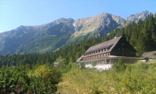Zdjecie SłOWACJA / Tarty Słowackie / Popradzie Pleso / Schronisko