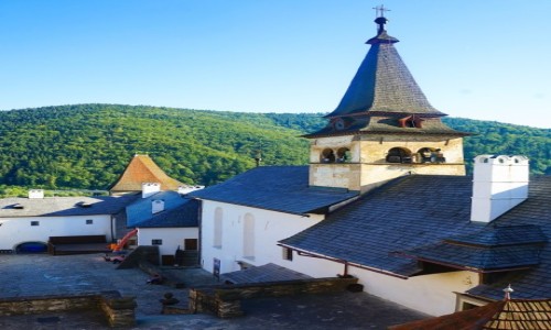 Zdjcie SOWACJA / Orawa / Zamek Orawski / Wiea i dziedziniec