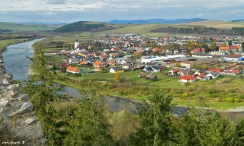 Zdjcie SOWACJA / Kraj preszowski, / pow.Lubowla. / Plavec - Pawiedz z ruin zamku.