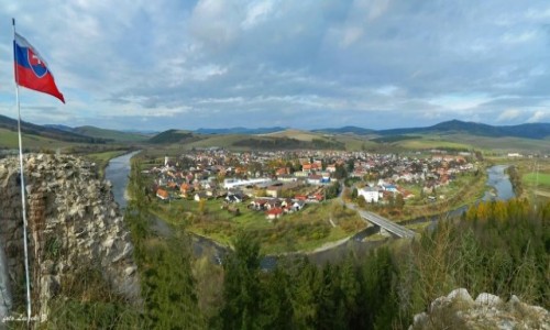 Zdjcie SOWACJA / Kraj preszowski, / pow.Lubowla. / Pawiedz (Plavec) - naturalna fosa.