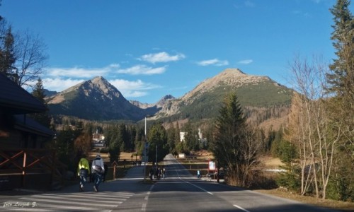 Zdjcie SOWACJA / Wysokie Tatry. / Szczyrbskie Pleso. / Dolina Mynicka ze Szczyrbskiego Plesa.