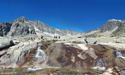 Zdjecie SOWACJA / Wysokie Tatry. / Dolina Piciu Staww Spiskich. / Od Lodowego Zba do Baranich Rogw.