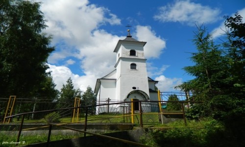 Zdjęcie SłOWACJA / Kraj preszowski, / pow. Poprad. / Vernar - kościół grekokatolicki z XIX w.