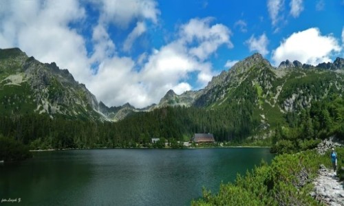 Zdjecie SOWACJA / Wysokie Tatry. / Popradzki Staw. / Widok z nad Popradzkiego Stawu.