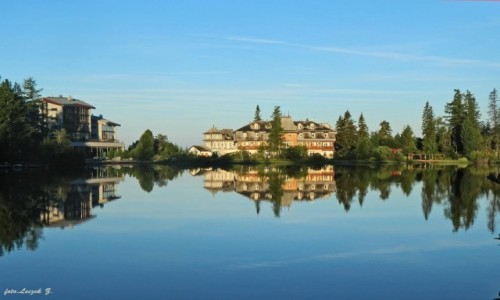 Zdjcie SOWACJA / Wysokie Tatry. / Szczyrbskie Pleso. / Hotel 