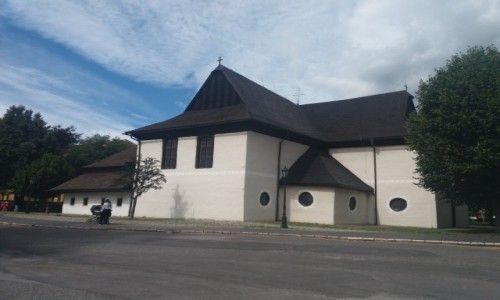 Zdjecie S�OWACJA / Wysokie Tatry. / Kie�mark. / Kie�mark - Drewniany ko�ci� artykularny �w. Tr�jcy.