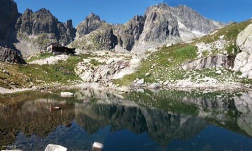 Zdjecie SOWACJA / Wysokie Tatry. / Schronisko Teryego. / Dolina Piciu Staww Spiskich.