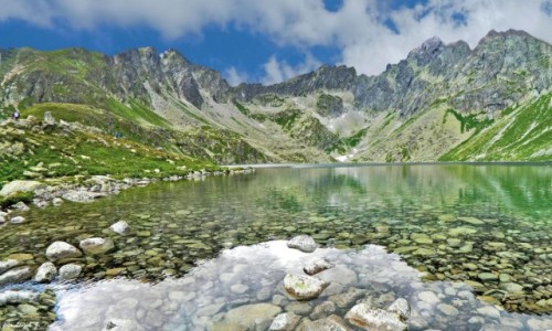 Zdjecie SOWACJA / Wysokie Tatry. / Hiczowa Dolina. / Z nad Wielkiego Hiczowego Stawu 1946 m.