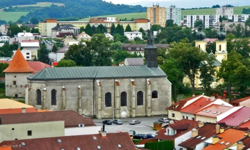 Zdjcie SOWACJA / Kraj preszowski, / region Szarysz. / Bardejw z wiey Bazyliki w. Idziego (Egidia).