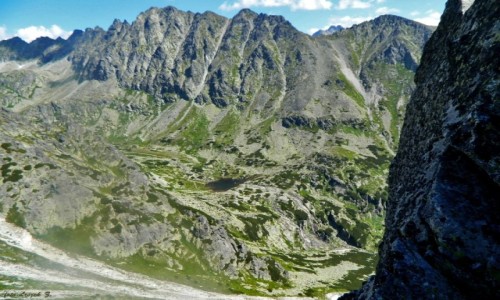 Zdjcie SOWACJA / Wysokie Tatry. / Skrajne Solisko.(2093m.) / Staw nad Skokiem ze Skrajnego Soliska.