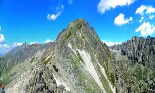 Zdjcie SOWACJA / Wysokie Tatry. / Skrajne Solisko.(2093m.) / Panorama ze Skrajnego Soliska.