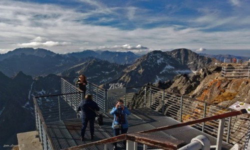 Zdjecie SOWACJA / Wysokie Tatry. / omnica. / Na omnicy.